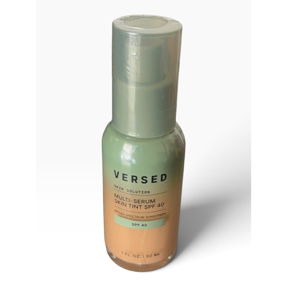 Versed Skin Solution Multi-Serum Skin Tint SPF 40 Shade 7C 1 fl oz 30 ml New
